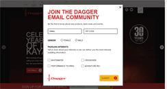 Desktop Screenshot of dagger.com